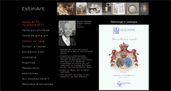Desktop Screenshot of estimart.fr